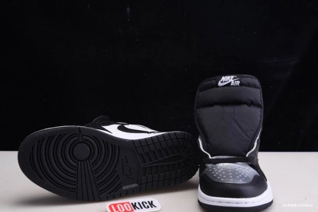 JORDAN WMNS HIGH OG 1 AIR CD0461-001 TOE SILVER 1206